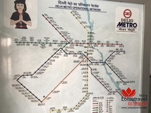 印度旅游-印度地铁攻略